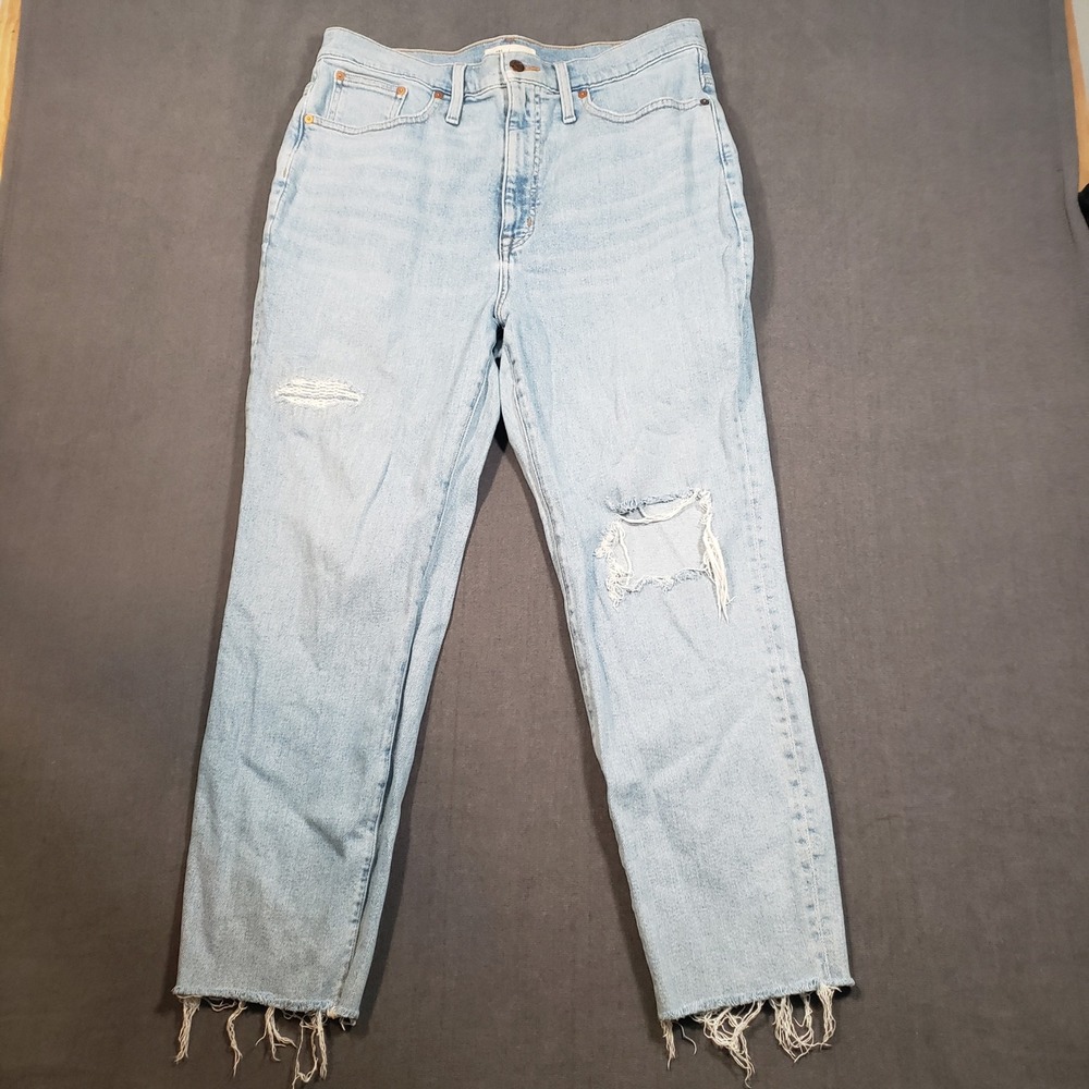 Light Blue Distressed Women’s Jeans